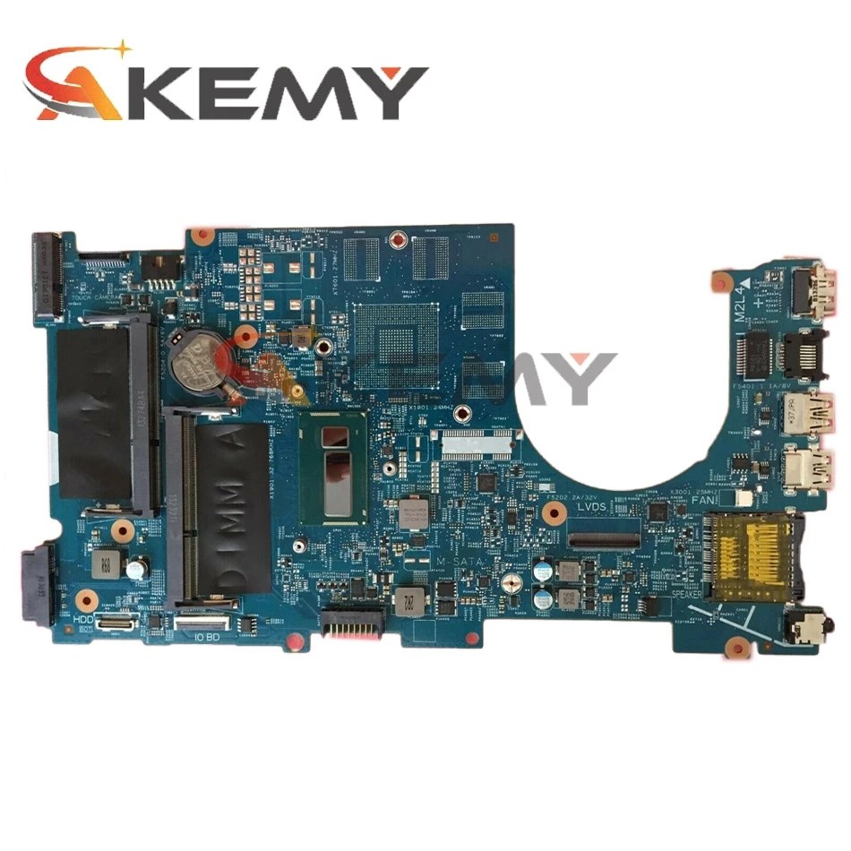 Оригинальная материнская плата для ноутбука DELL Inspiron 17 7737 Core I7-4510U CN-0NC2TM 0NC2TM DOH70 12309-1