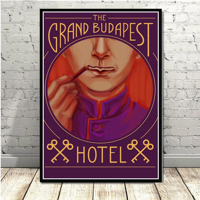 Домашний Декоративный постер, холст, настенное искусство, принт, хит, Grand Budapest, отель, фильм, классический комический подарок, картина, спальня, Модульная картина - Цвет: Nordic 08 HE3610