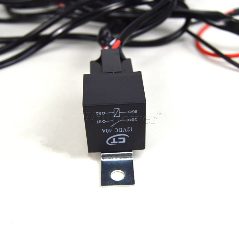 Авто детей 1 года 2 4 свинец 12V 40A светодиодный рабочий светильник бар комплект