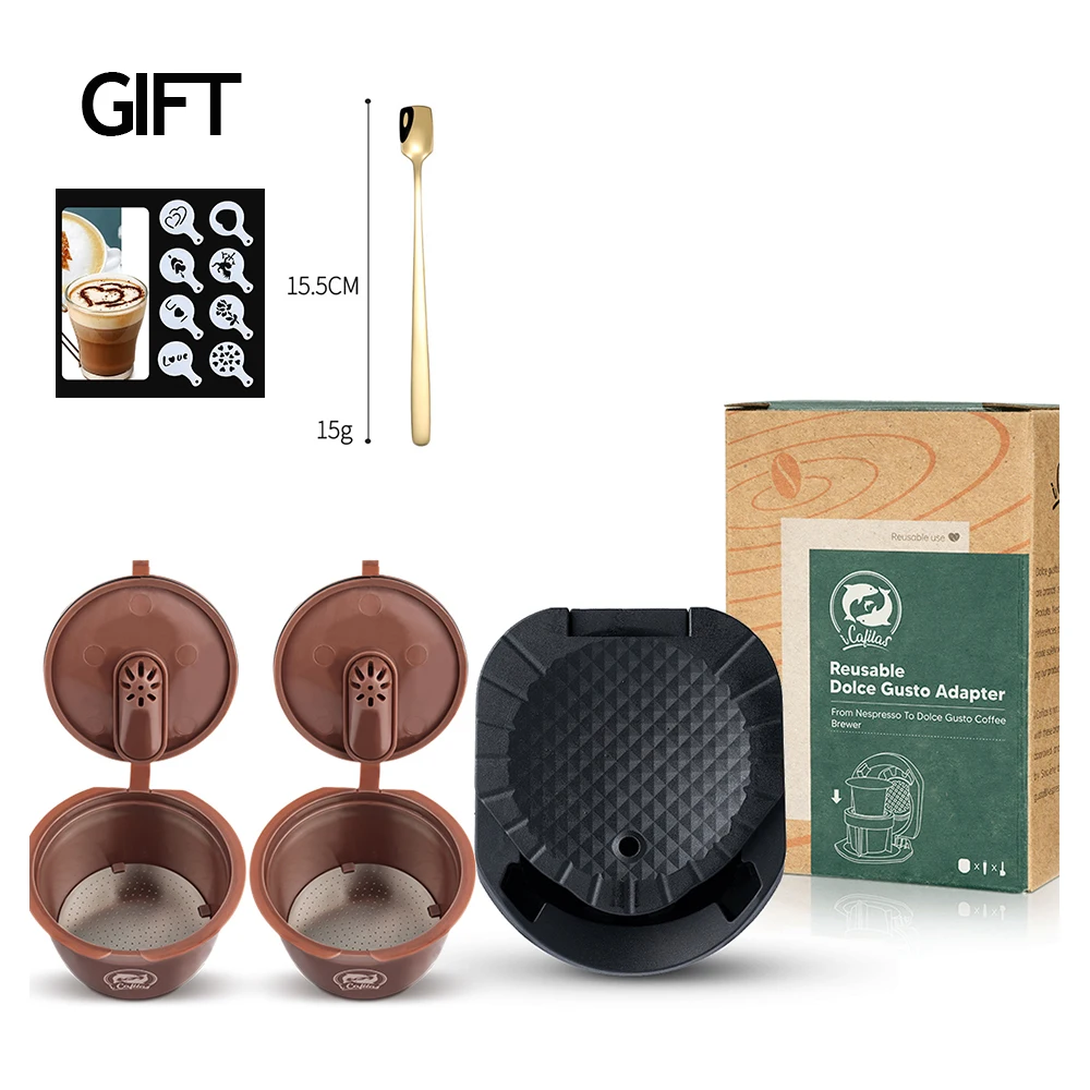 Адаптер icafilas для Nescafe Dolce Gusto маленький xs Maker Genio s plus многоразовая капсула кофе | Дом
