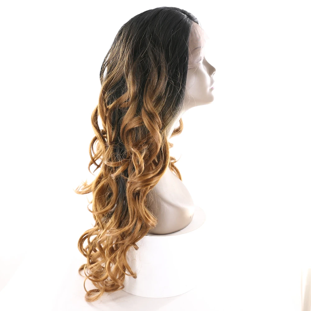 Парики из синтетических волос длинные вьющиеся волосы для женщин термостойкие