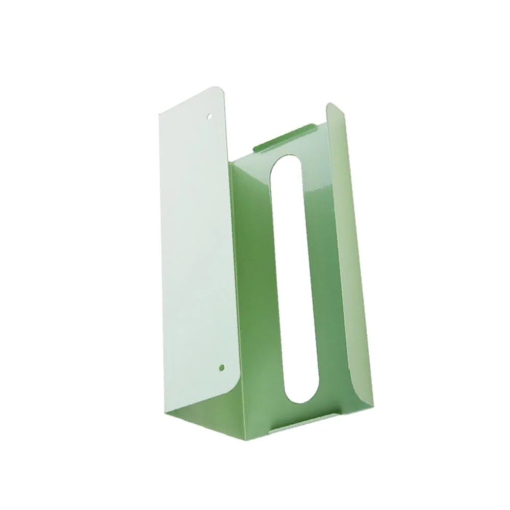 

Kitchen Bathroom Cabinet Hanging Paper Towel Rack Tissue Dispenser Organizer