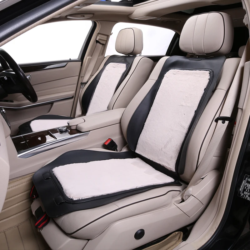 накидки из мех зайяц искусственного на сиденье автомобиля|Чехлы автомобильные