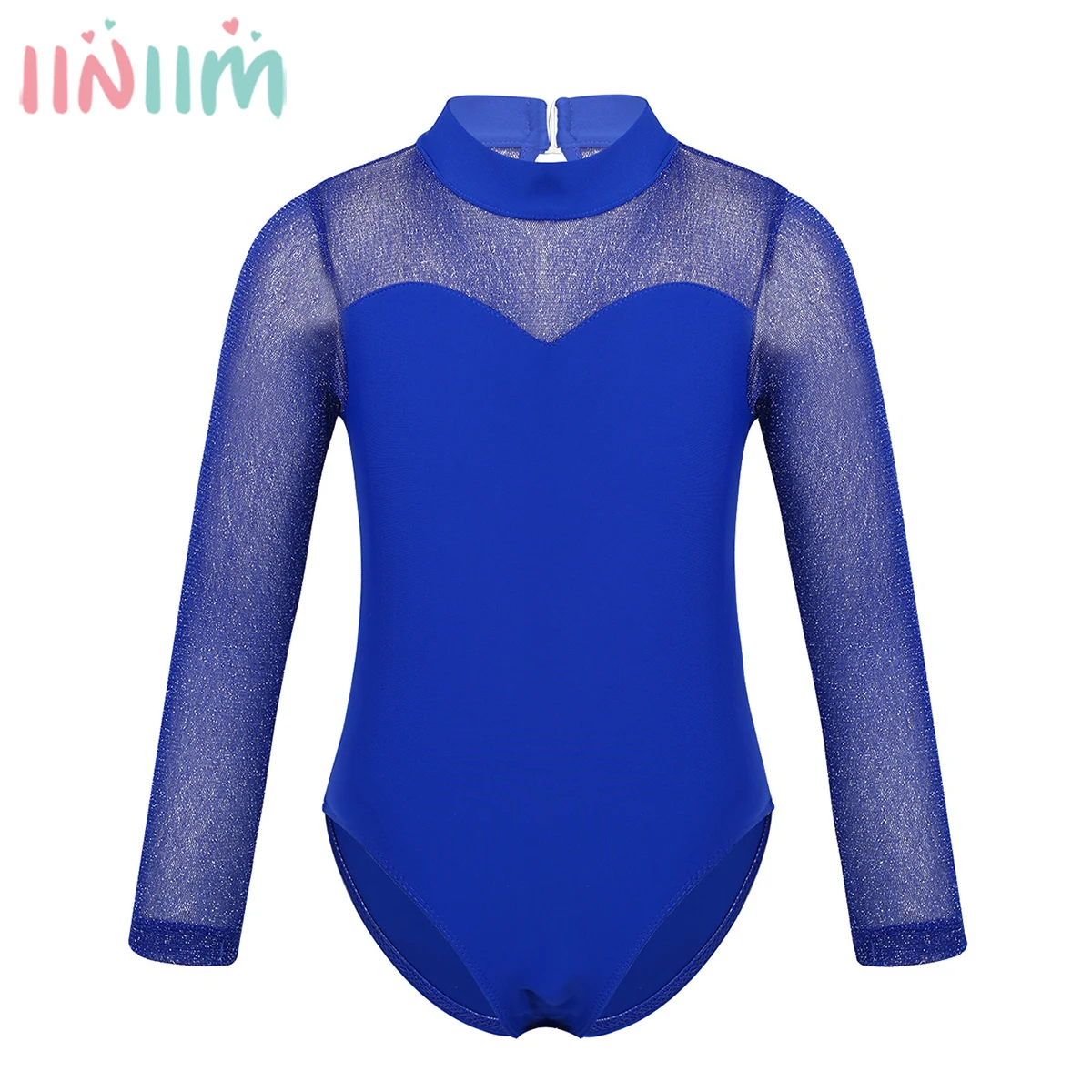 

Комбинезон детский, из тюля, с длинными рукавами и вырезом на груди