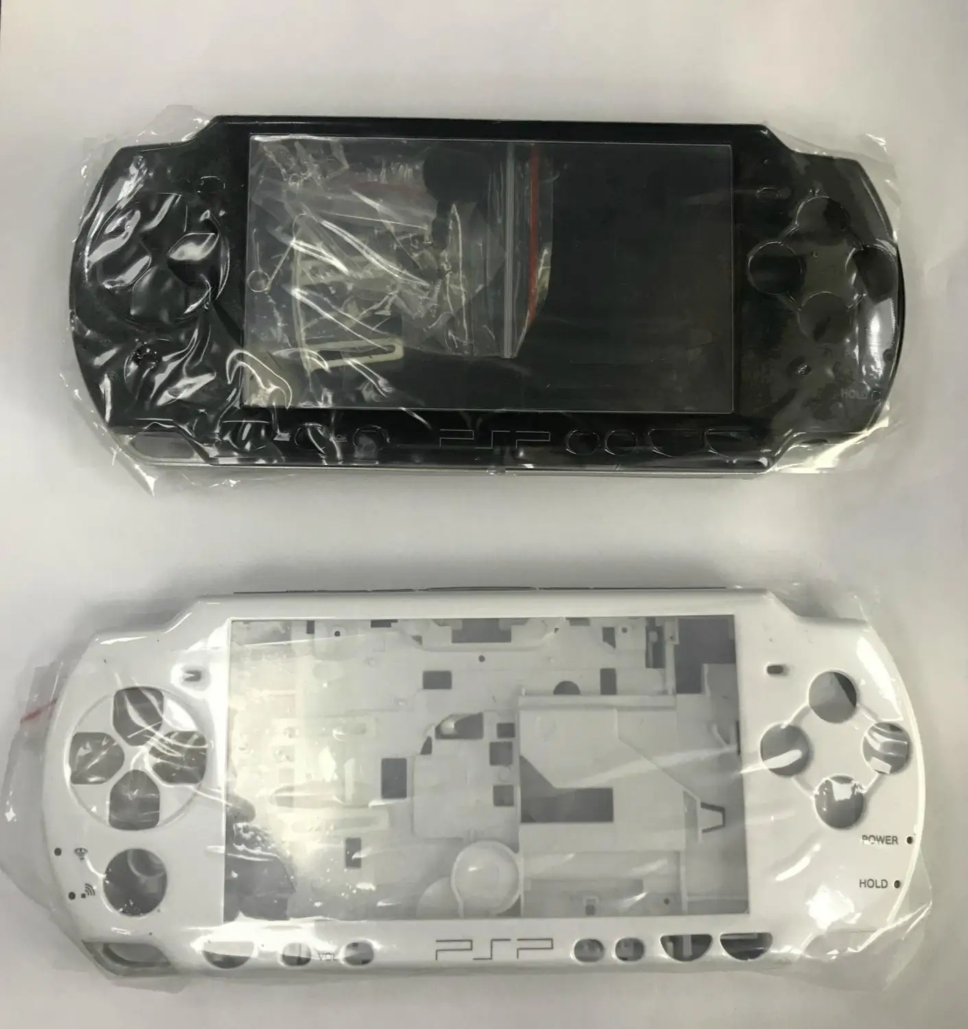 Черный/белый Цвет для Оборудование PSP 2000 2006 2008 2004 в виде ракушки игровой консоли