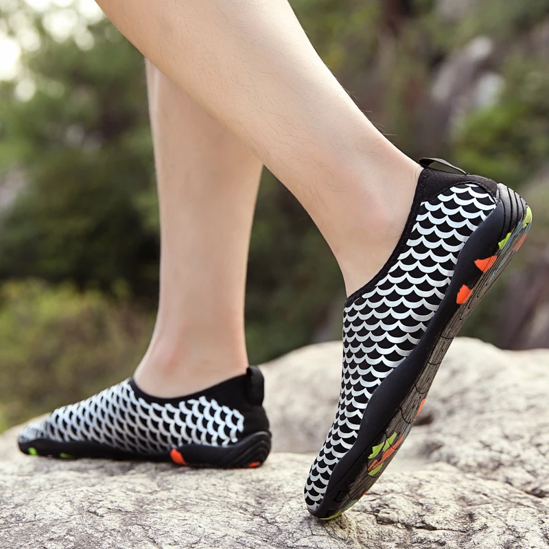 Аквабосоножки большого размера 38 46 летняя акваобувь для мужчин и женщин обувь