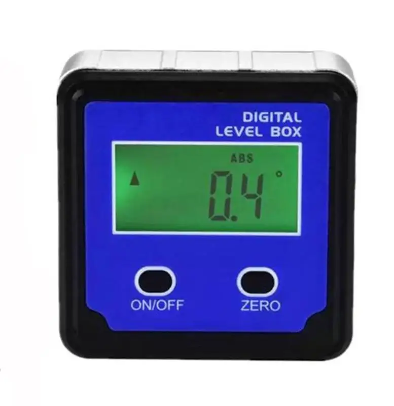 

Dreamburgh Mini Red Precision Digital 2key Inclinometer Level Box Protractor Angle Finder Gauge Meter Bevel Box With Magnet Base