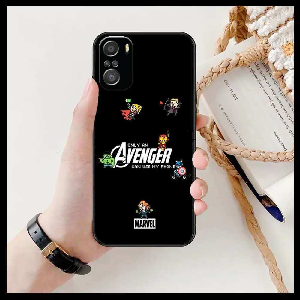 deadpool marvel spider man cartoon phone case for xiaomi redmi note 10 9 9s 8 7 6 5 a pro s t black cover silicone back pre styl free global shipping