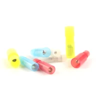 frfnympfny translucent bullet shaped insulating joint wire connector female male crimp nylon plug cable crimp terminals