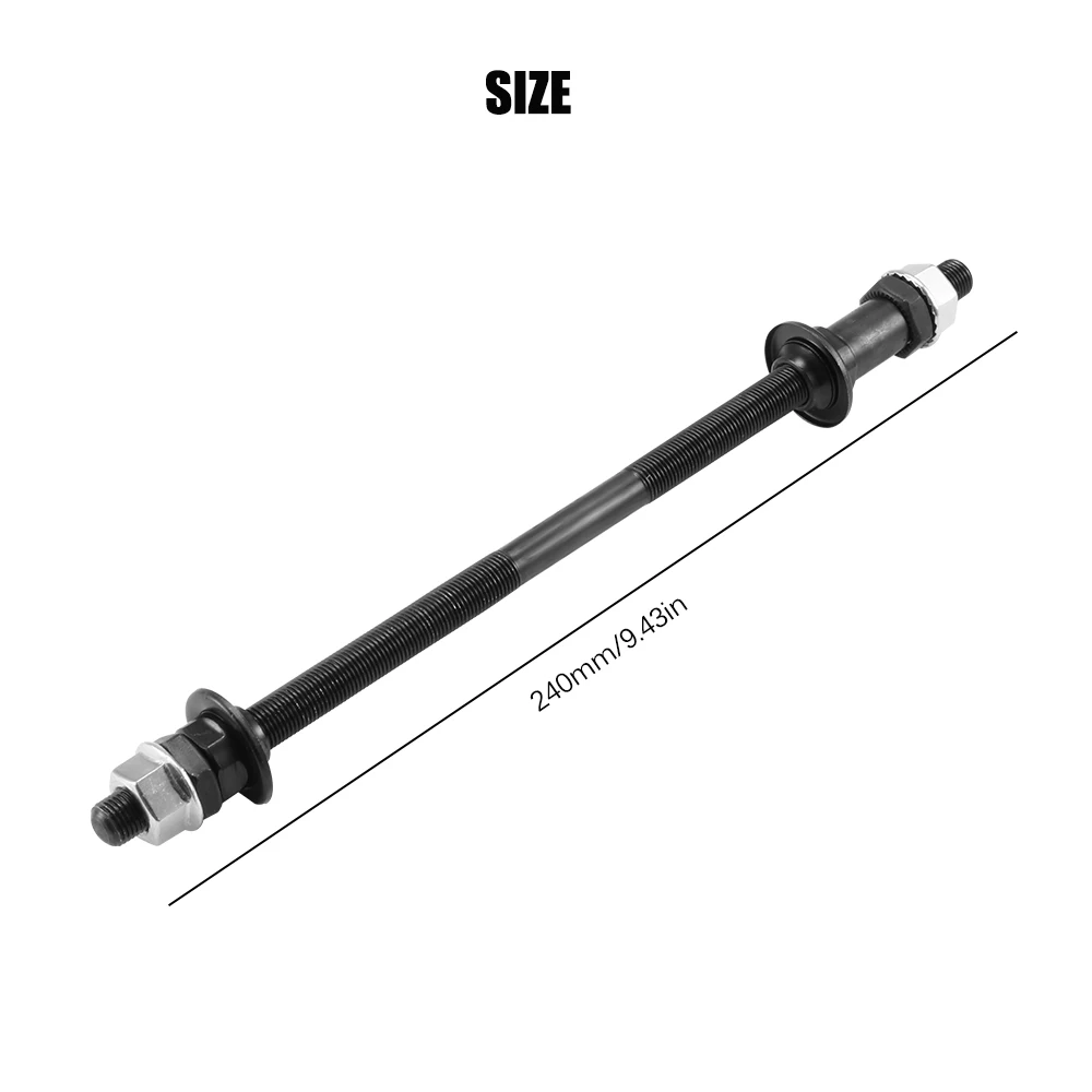 

Bicycle Quick Release Front Back Axles Bicycle Rear Axle Solid Hub Shaft Lever Bike Repair Tool Accessories Bicycle Accessories