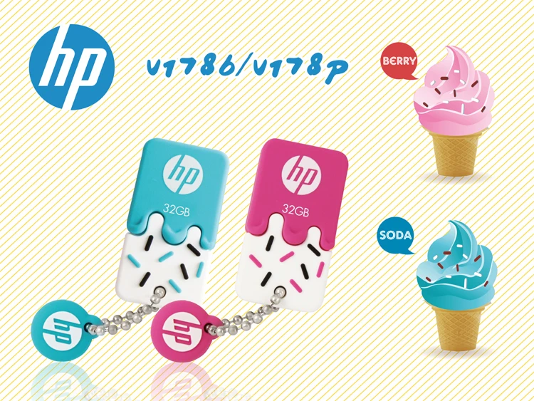 hp USB флеш-накопитель 64 ГБ силиконовая Флешка с DJ OTG type C Cle USB диск на ключ мини USB Флешка 32 Гб 16 Гб