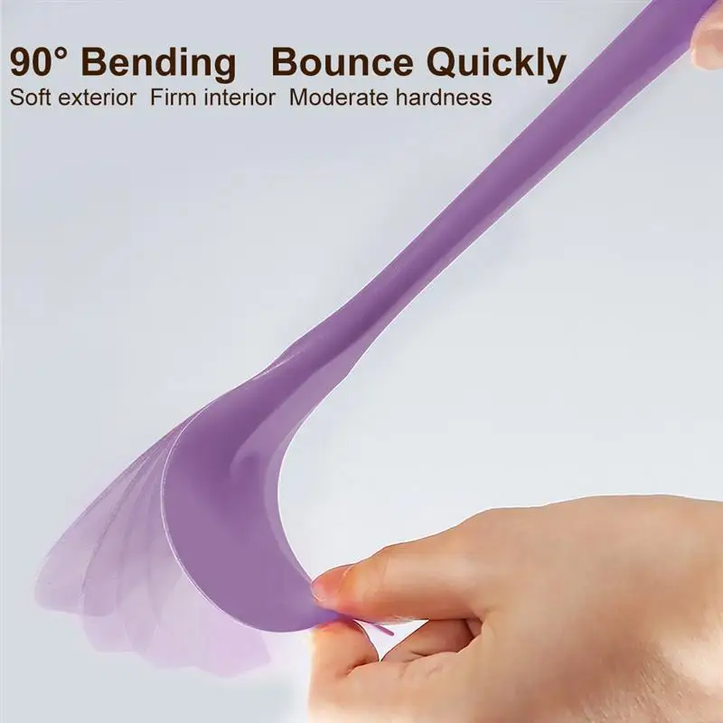 

3Pcs Silicone Spatulas Set Heat-Resistant Non Stick Cream Cake Scrapers Kitchen Baking Tableware for making the cookies cake