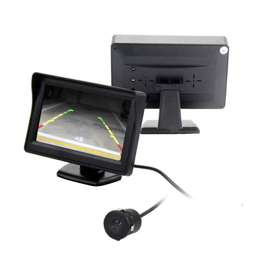 

Автомобильная камера заднего вида с цветным ЖК-дисплеем 4,3 дюйма