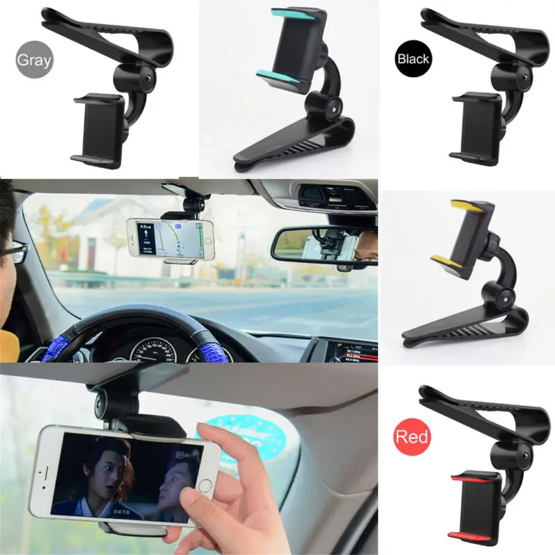 360 градусов Автомобильный солнцезащитный козырек держатель Колыбель набор для