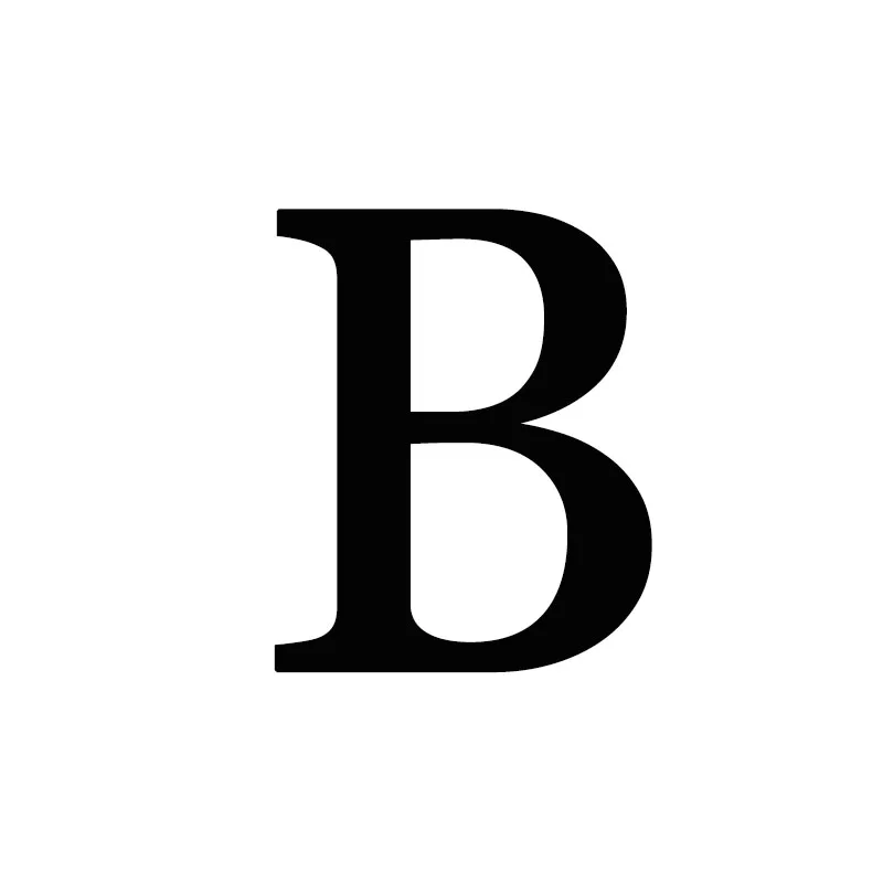 B 1 шт. пары регулируемые 26 букв Простые открытые кольца уникальные кольца с именем лучшего друга влюбленных рождественские подарки - Цвет основного камня: B