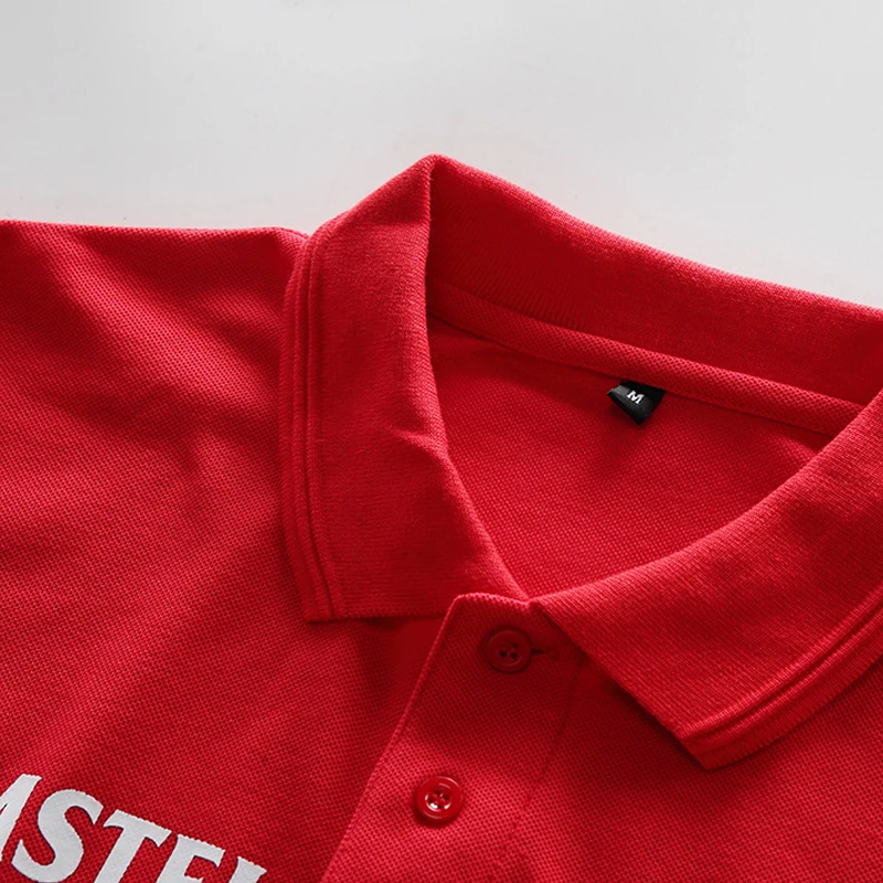 

Summer mesh cotton short-sleeved polo shirt male ins trendy male LAZADAEbay foreign trade leisure sports XL