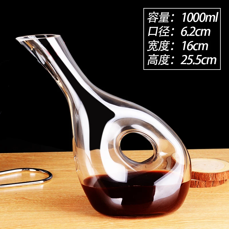 

Red Wine Decanter Dispenser Household Creative Personality Crystal Glass Wine Jug Luxury High-end