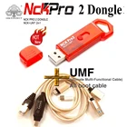 2021 новейший оригинальный ключ NCK Pro Dongle NCK Pro2 Dongl + MUF ALL BOOT CABLE ( NCK DONGLE + UMT DONGLE 2 в 1)