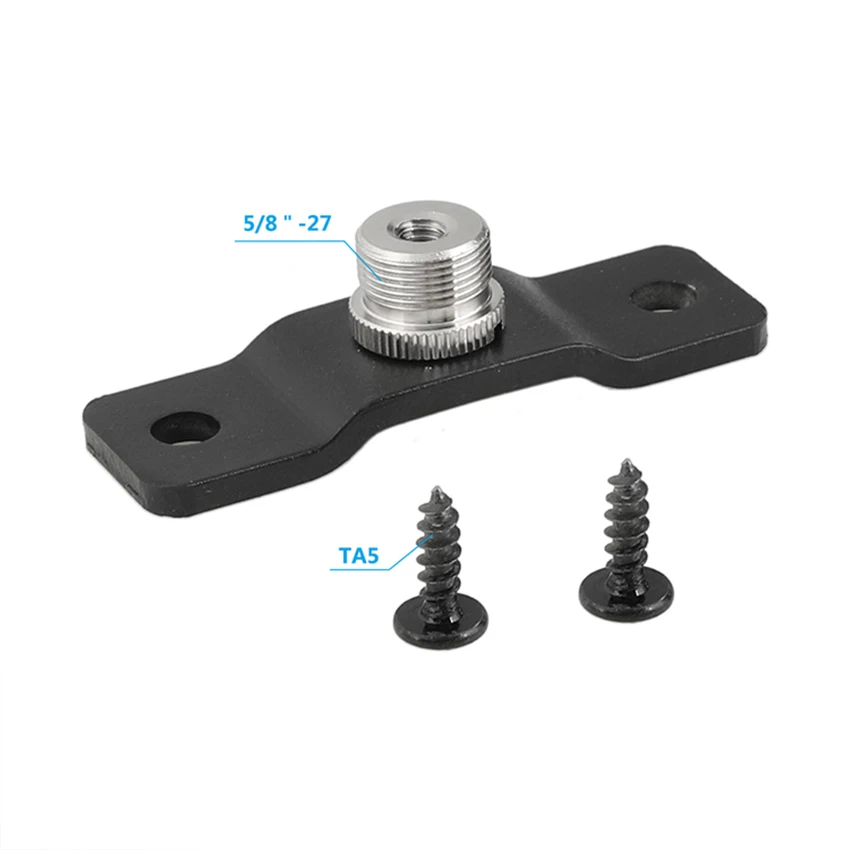 CAMVATE 5/8 ''Male To 1/4'' Female микрофонный винтовой адаптер с нижней основой