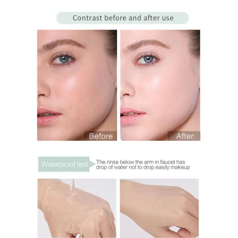 Жидкое основа для лица базовое масло макияжа-контроль BB крем раскачивающий