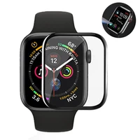 3d full coverage edge tempered glass for apple watch 4044mm series 6 se 5 4 screen protector for apple watch 3842mm series 2 3