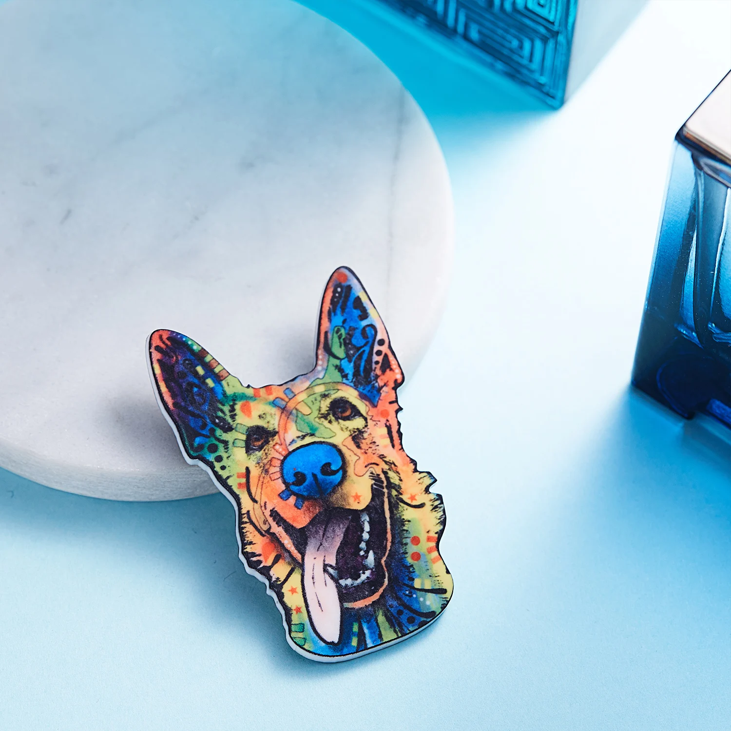 Акриловая брошь Rinhoo в стиле Харадзюку милые животные кошки булавки для одежды