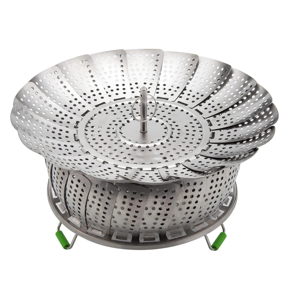 Складная корзина из нержавеющей стали для приготовления еды овощей яиц | Дом и