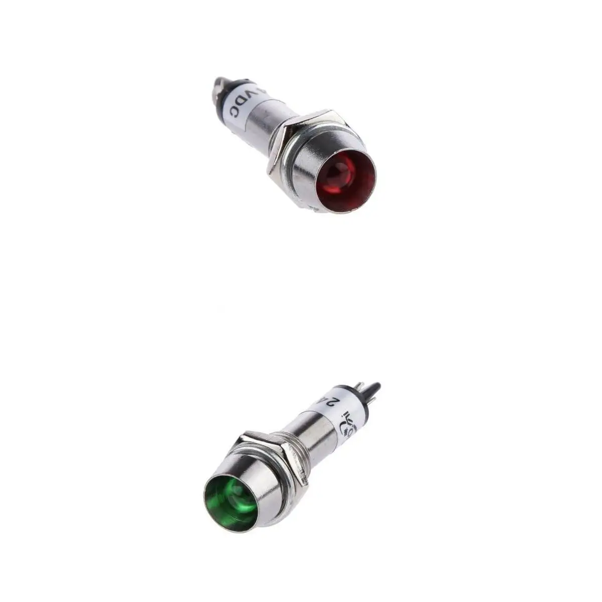 

20 шт./упаковка, светодиодные лампы 24 В DC 8 мм