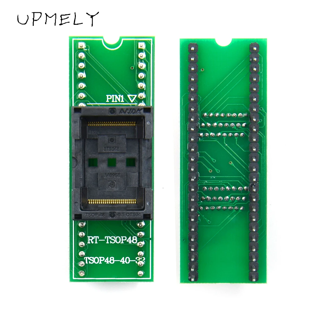 Оригинальный Upmely TSOP48 к DIP48 адаптер розетка для RT809F RT809H и XELTEK USB калькулятор
