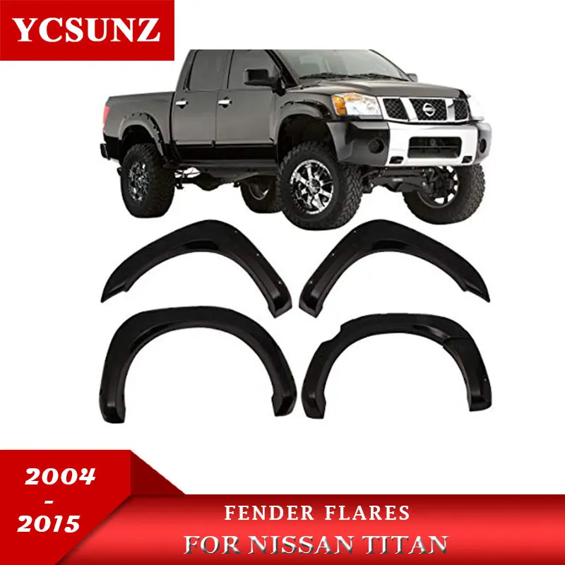 Крыло брызговиков вспышек для Nissan Titan 2004 2005 2006 2007 2008 2009 2010 2011 2012 двойная кабина с ручек болтов гаек винтов