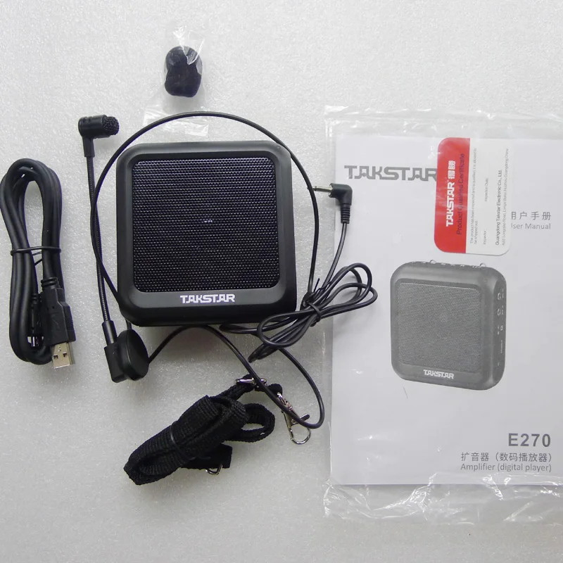TAKSTAR E270 портативный усилитель цифровой плеер Bluetooth голосовой проводной модный