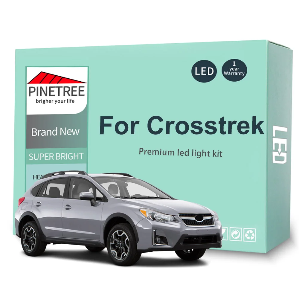 Комплект светодиодных комнатных ламп для Subaru XV Crosstrek 2013 2014 2015 2016 2017 2018 2019 2020 2021 |