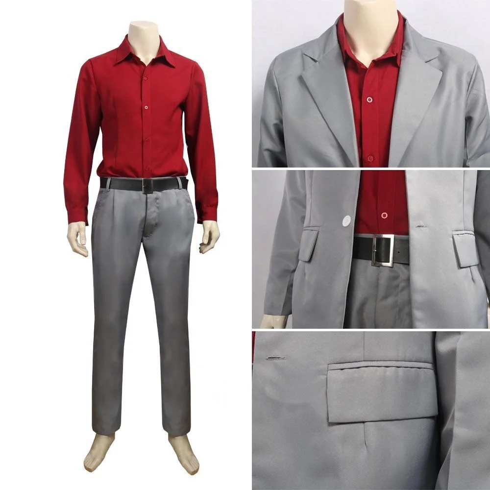 Костюм для косплея из игры Kiryu Kazuma размер костюма клиента