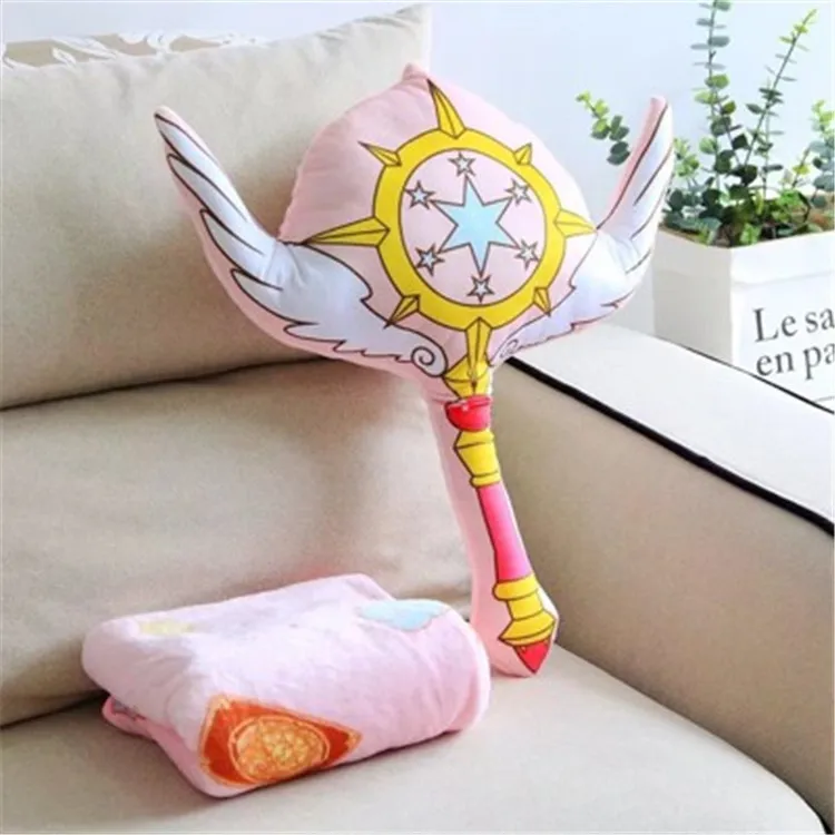 Карта Captor Sakura аниме Волшебный Массив волшебная палочка напечатанная мягкая