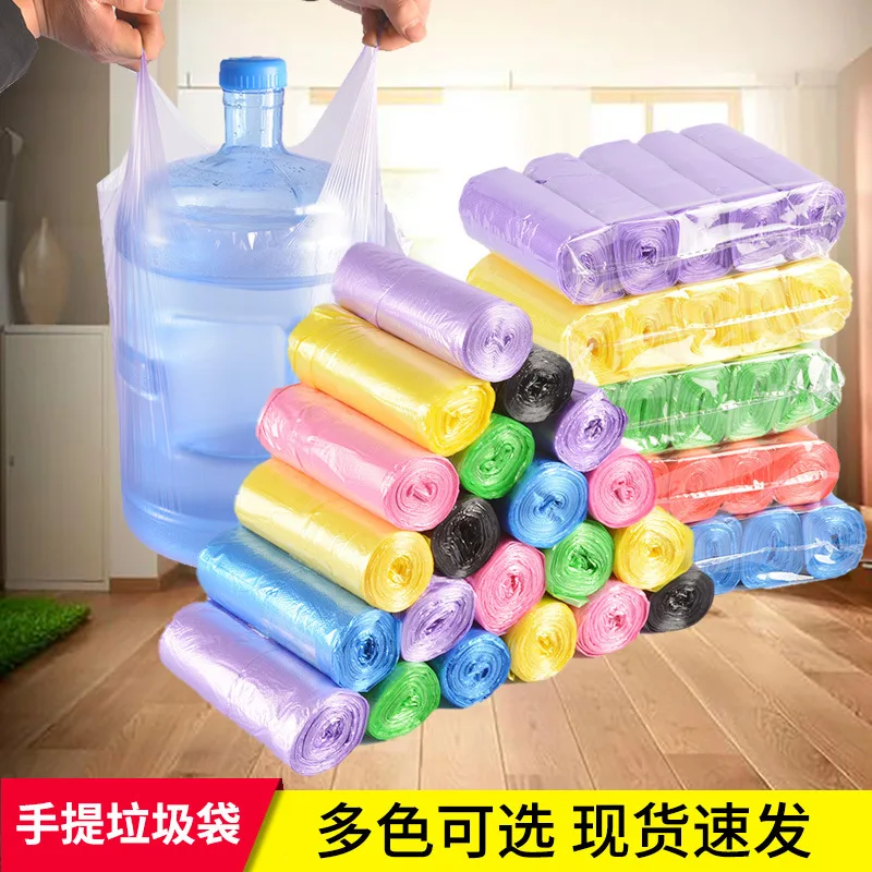 5 рулонов 1 упаковка 100 шт. одноразовые мешки для мусора | Дом и сад