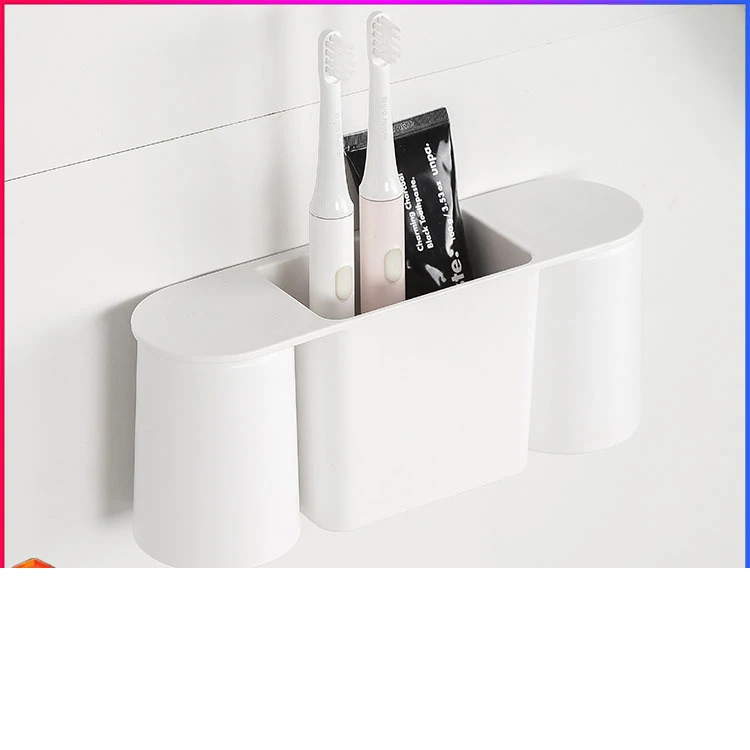 

Toothbrush Shelf Toilet Bathroom Suction Wall Hanging Comb Toothpaste Storage Toothbrush Holder Bathroom Accessories