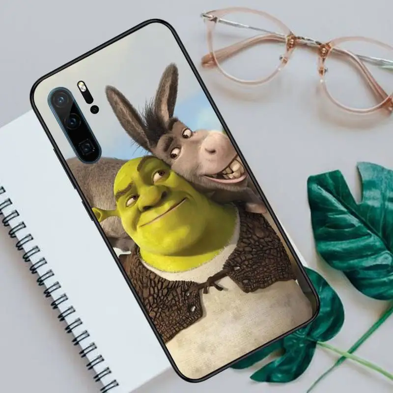 

Cartoon Moive Shrek Coon Phone Cases For Huawei honor Mate P 10 20 30 40 Pro 10i 9 10 20 8 x Lite Luxury brand shell funda coque