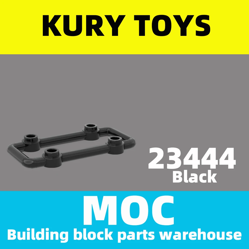 Kury Toys DIY MOC For 23444 детали конструктора для бара 1x6x3 с 4 шпильками|Игрушечные кубики| |