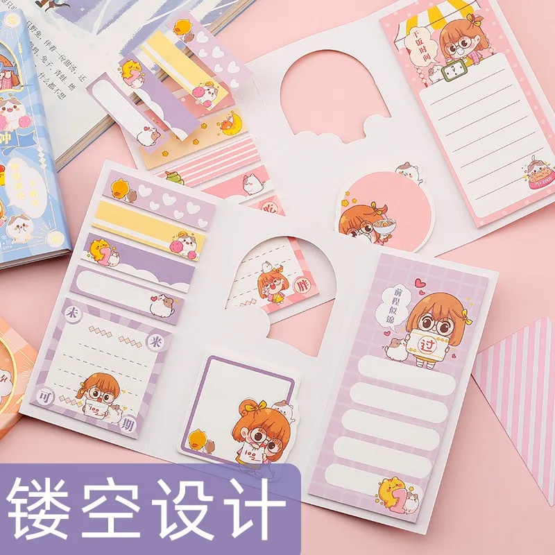 

Creative Sticky Notes Stationery for School Cute Daily Planner Kawaii Student Planner To Do List Scrapbook Paper Weekly Planner