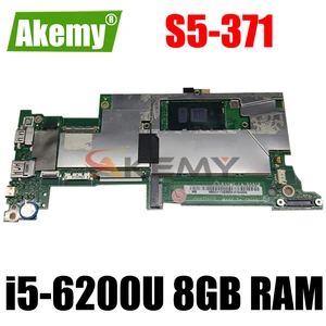 nbgch11004 motherboard for acer aspire s5 371 motherboard la d591p laptop mainboard with i5 6200u 8gb ram 100 fully tested free global shipping