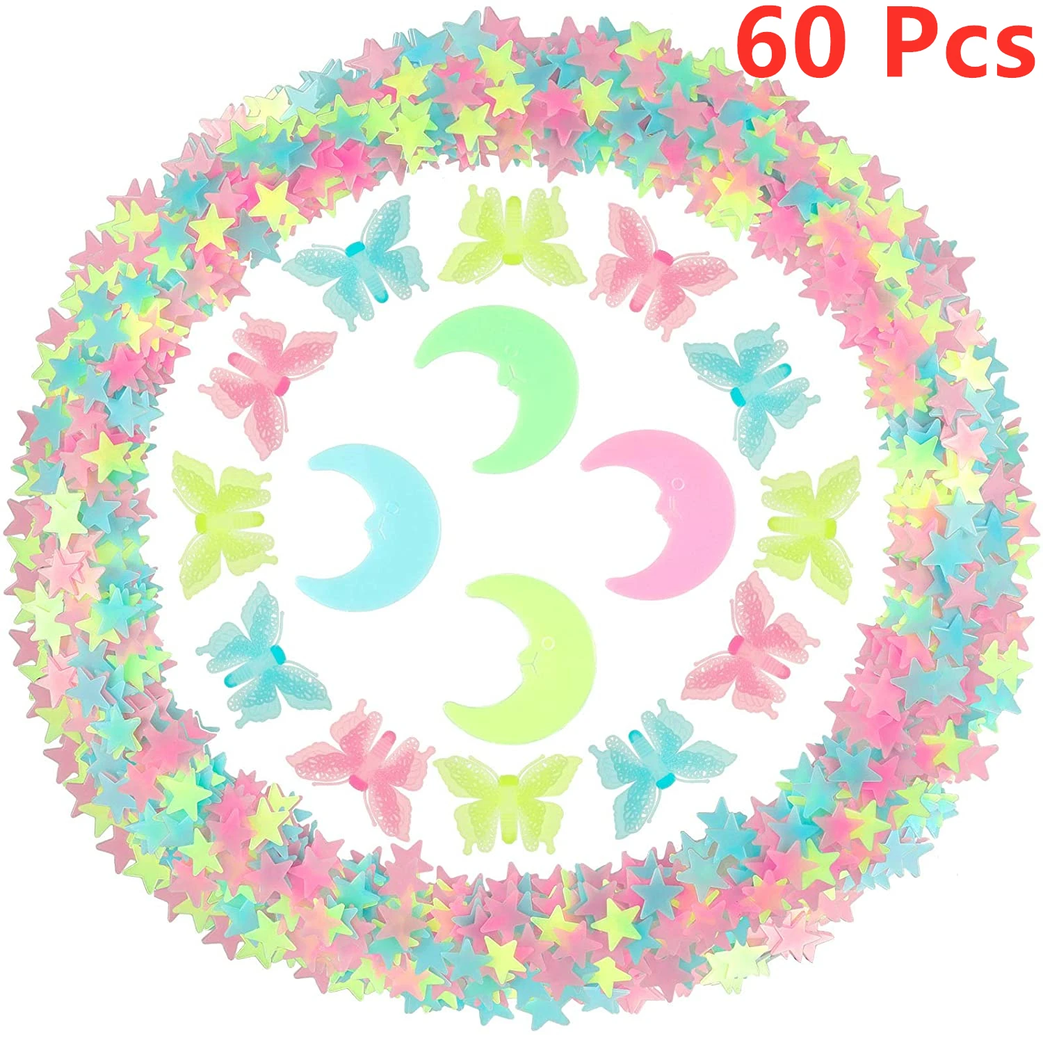 Красочные фотообои со светящимися лунами/кленовыми листьями | Красота и здоровье