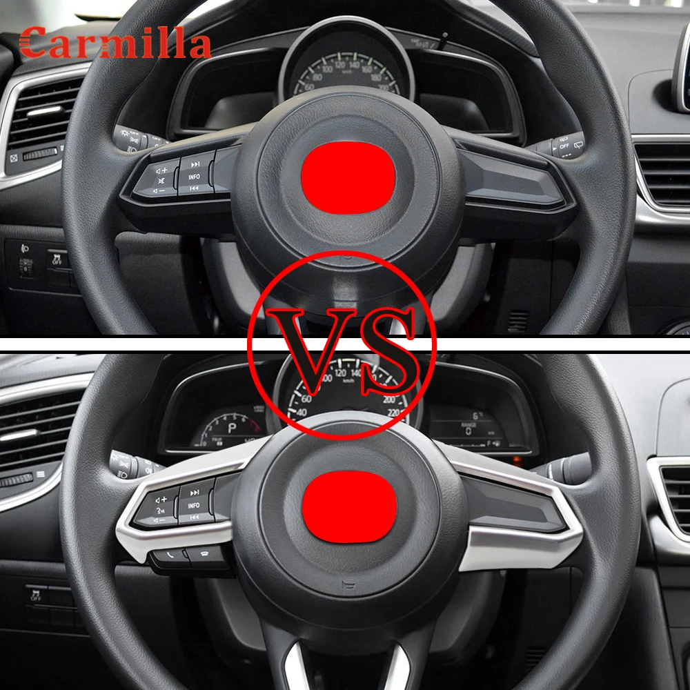 

Автомобильная отделка Руля, круг, блестки, Обложка, наклейка для Mazda 3 6 CX3 CX-3 CX5 CX8 CX 9 Axela ATENZA 2017 2018 2019