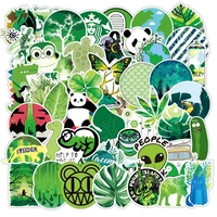 103050pcs lover special green panda cute notebook skateboard guitar suitcase graffiti waterproof sticker decoration wholesale