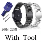 Ремешок 20 мм 22 мм для Samsung Gear S3 s2 sport Classic huami amazfit gtr bip, браслет для huawei gt 2 46 мм, для galaxy watch 3 41 мм 45 мм active