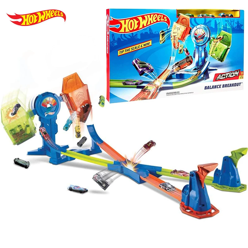 Hot wheels супер трек-упаковка, модели автомобилей, детские пластиковые металлические игрушки для автомобилей, модели автомобилей Hot wheels, подарок для детей