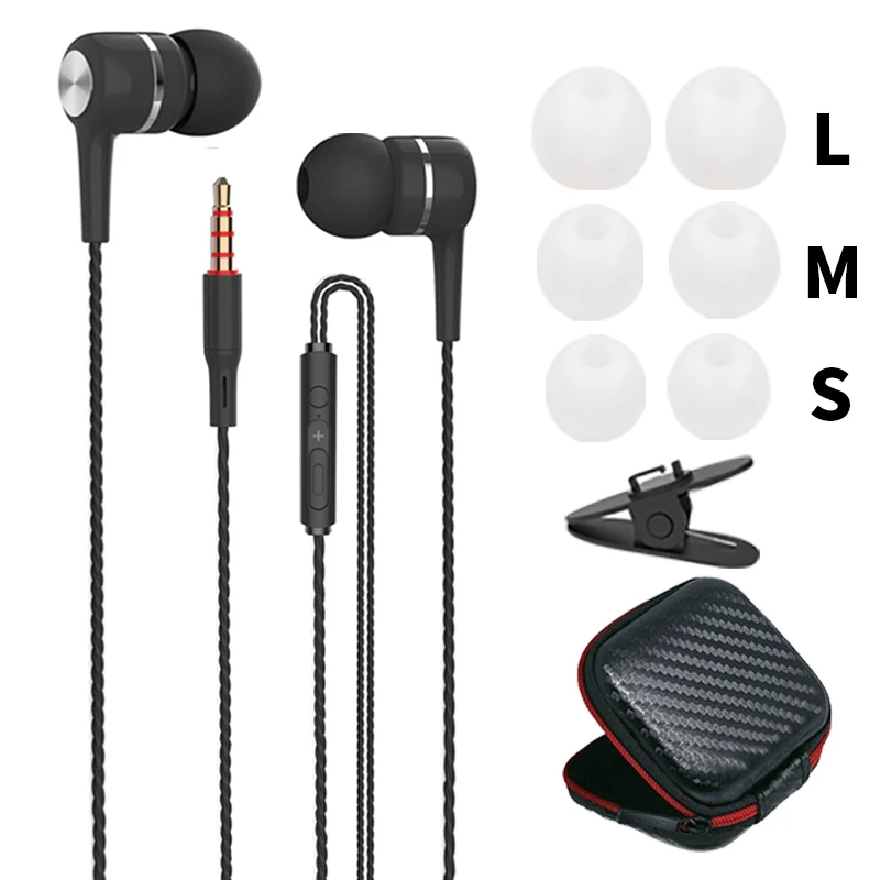 Black upgrade 2 Gift VPB S12 спортивные наушники,, проводные, супер бас, 3,5 мм, трещины, красочные, гарнитура, вкладыши с микрофоном, свободные руки для samsung - Цвет: Black upgrade 2 Gift