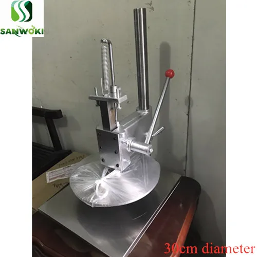 Ручная машина для выравнивания блинов 30 см тестопресс теста пирога аппарат пиццы