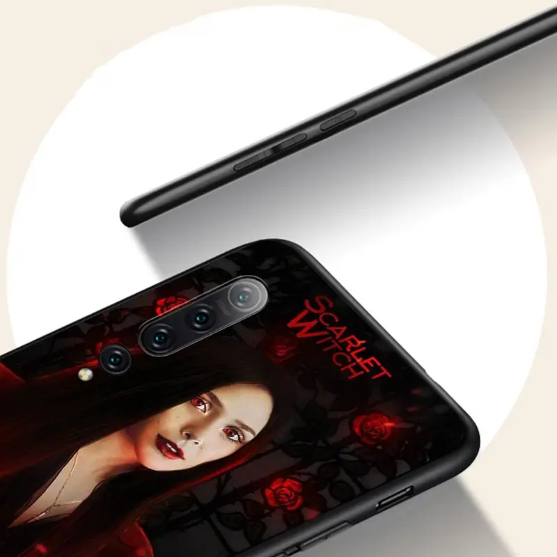 

Silicone Black TPU Cover The Avengers Wanda Maximoff For Xiaomi Mi 11 11i 10i 10T 10 9T 9SE 8 Ultra Lite Pro 5G Phone Case