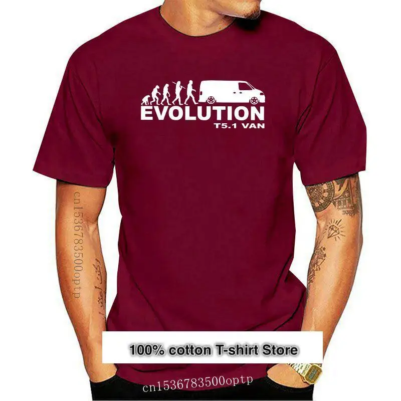 

Camiseta a la moda para hombre, camisa con Panel de Van Evolution T5.1, T6, T5, Transporter, T3, T4, novedad de verano de 2019