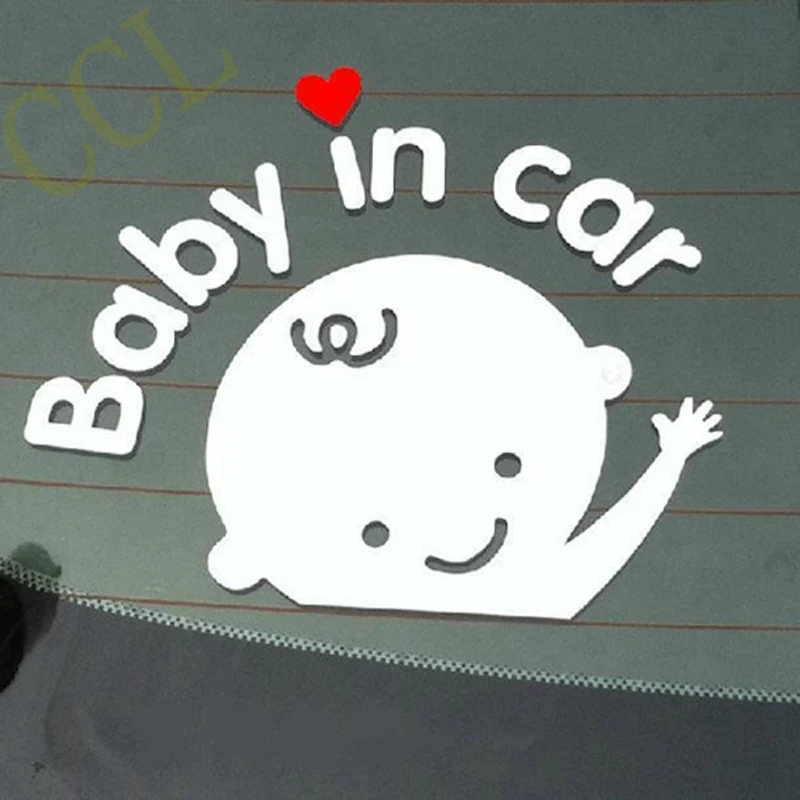 

Cartoon Car Stickers , Reflective Vinyl Styling Baby In Car Warming Car Sticker ,Baby on Board Reflective wall sticker